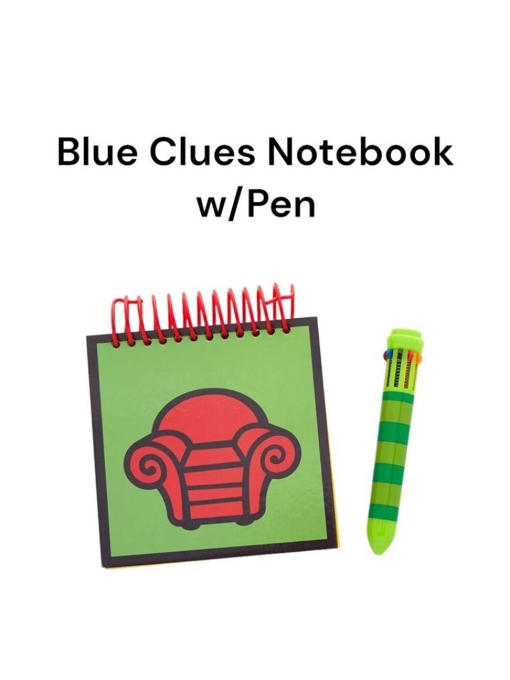 Blue's Clues Handy Dandy Notebook with Pen -BL Exclusive  New!
